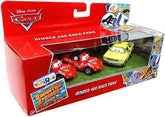 Disney/Pixar Cars Radiator Springs Classic Exclusive Dinoco 400 Race Fans Gift Pack (Mia, Tia, and Jay W.) 1:55 Scale, 3-pack